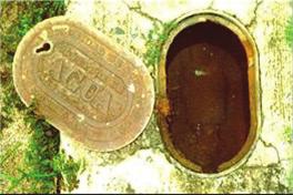 Water meters should be inspected for any standing water.