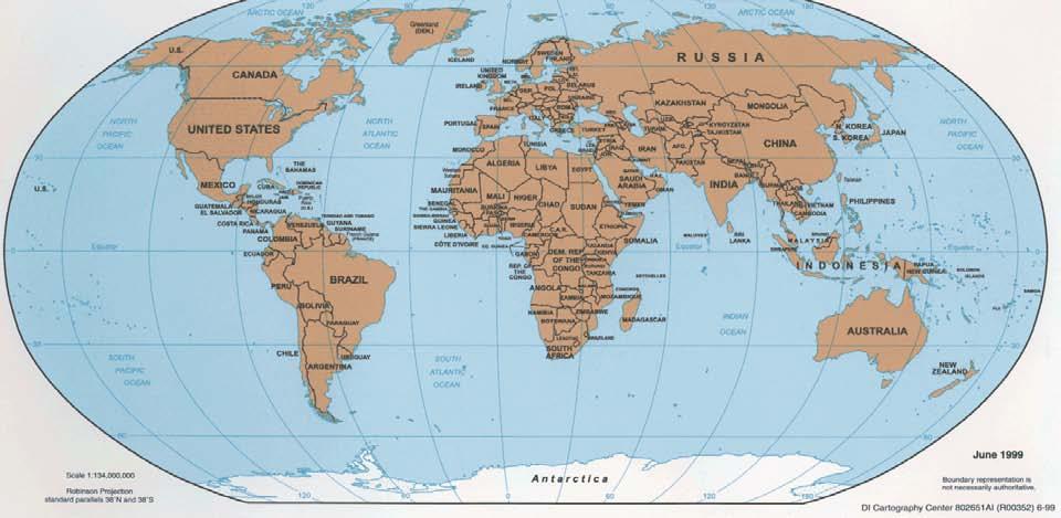 Distribution of Knemidokoptes jamaicensis Original world map from: www.gl.iit.