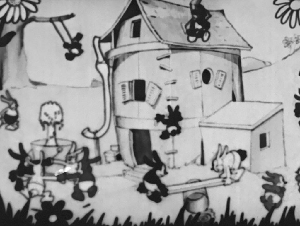 producer at Winkler Film Corporation, Charles Mintz and Universal, felt that there were too many cat characters and wanted something different that is why Oswald was developed as a rabbit with his