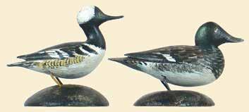 In very good original paint. An actual eider decoy by Crowell has never been found. 3000-4500 Literature: The Songless Aviary The World of A.E. Crowell & Son. Provenance: WPT collection 133.