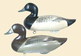 For additional information on this carver/author see Decoys of the Susquehanna Flats and Their Makers as well as page 129 in Upper Chesapeake Bay Decoys and Their Makers. 300-500 184.