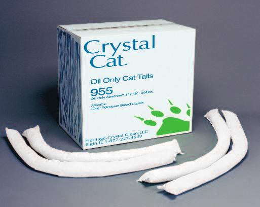 Oil Only Cat Tails Oil Only Cat Pillows Ideal for drips, spills or leaks, large or small, when all you want to do is absorb the oil or petroleum based liquids.