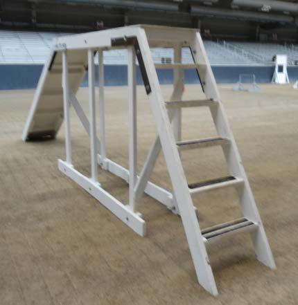 Although wood is the primary material, pvc, plastic, metal and aluminum have all been used. Broad Jump Cat Walk Crawl Below is a general list of material usually needed for boxes and agiliy equipment.