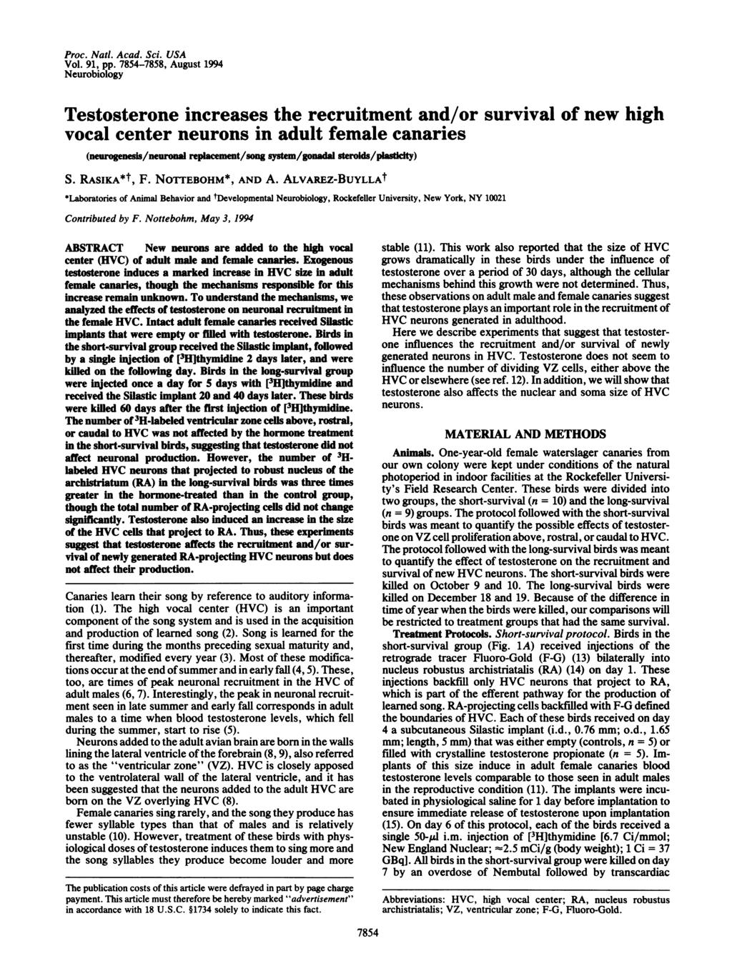 Proc. Nati. Acad. Sci. USA Vol. 91, pp.
