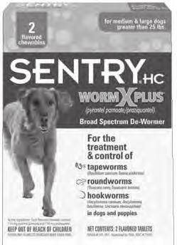 Sentry NEW Items! Now Available! HC WormX Plus!