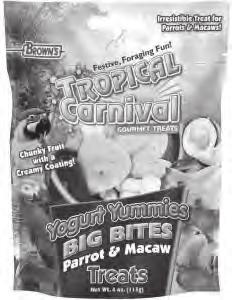 60 222548 042934446837 FM Brown s Tropical Carnival Gourmet Large Hookbill Food 5 lb EA $15.30 $11.