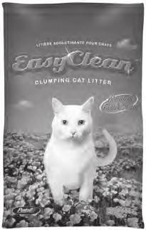 All-natural cat litter, made from 100% Sodium Bentonite, provides excellent odor control and ease of cleaning.