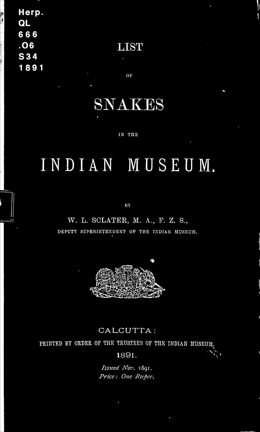 TRUSTEES OF THE INDIAN LIUSEm 1891.