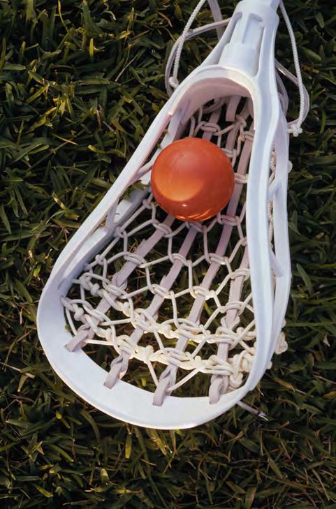 It s how people used to play lacrosse. Lacrosse Today Lacrosse is still played today. The field is only about the size of a football field. Teams today each have only ten players on the field.