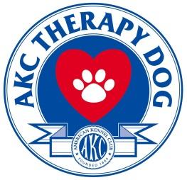 org The purpose of the AKC Therapy Dog titling program is to acknowledge therapy dogs that volunteer with their human teammates to improve the lives of people in therapeutic settings.