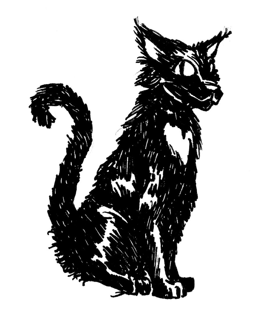 CAIT SIDHE (ELVEN CAT) CR 2 XP 600 CN Small magical beast Init +2; Senses low-light vision, scent; Perception +7 AC 21, touch 16, flat-footed 19 (+4 Dex, +5 natural, +2 hp 17 (2d10+6) Fort +5, Ref