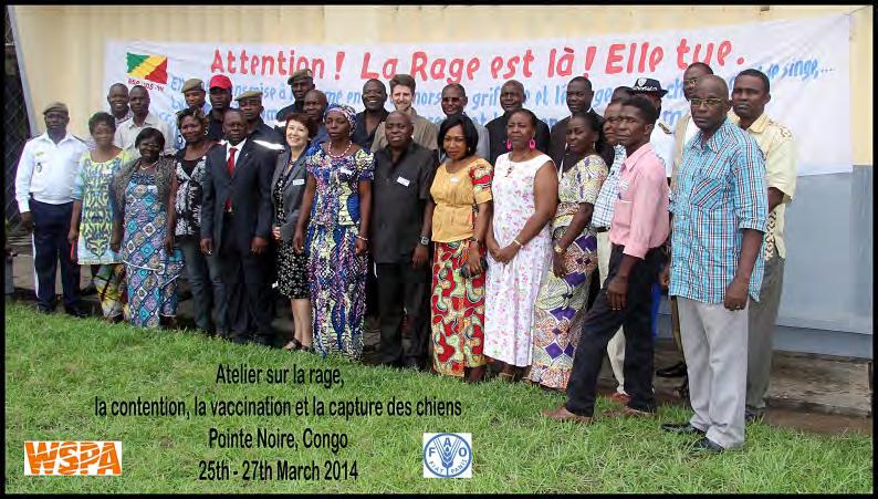 Republic of Congo STAGE O STAGE 1 June 2013 November 2013 December 2013 Early 2014 April 2015 Stakeholder Consultation + Strengthening Lab Capacity Clinical human cases and first rabies case