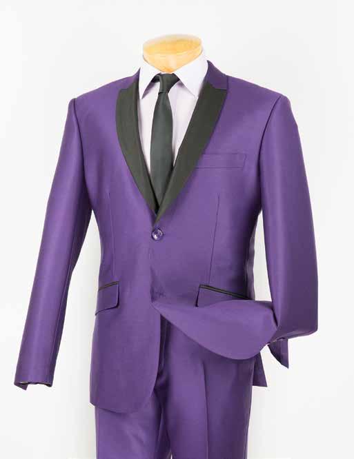 suits with trimmed