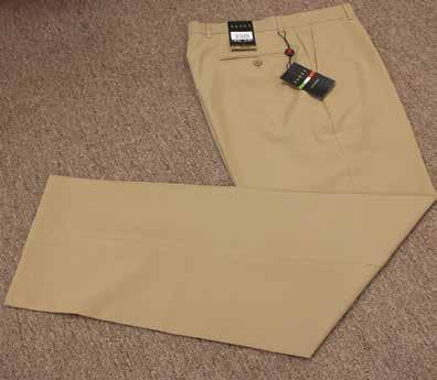 N-900 A-pack Flat front pants, solid color Regular