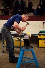 He has also been to many other places around the world going to shows and he loves to learn more and meet other farriers.