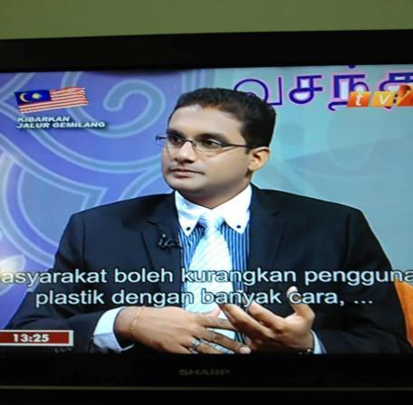 26 June 2012, Sri Umeswaran was interviewed as a Guest Speaker on Plastics ESH and Don t Be a Litterbug