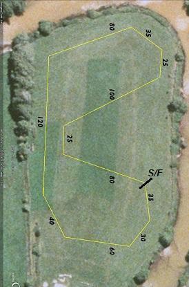 Saturday Course Diagram Saturday Course is 630 yards and will be reversed for finals. NOT DRAWN TO SCALE.