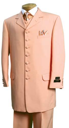 Breasted 7 Button with Vest 45 L Jacket