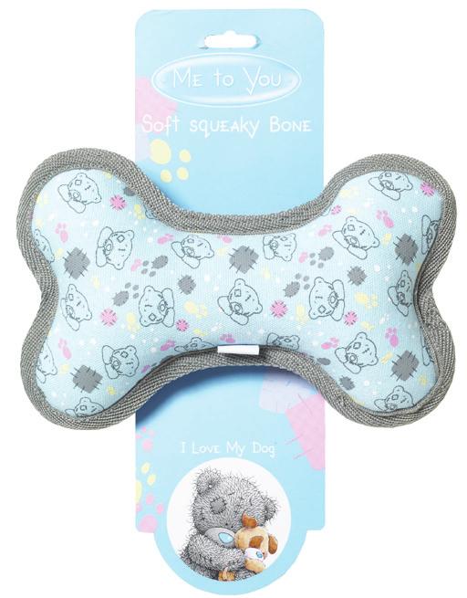 Soft Squeaky Toys Me to You Tatty Teddy heart, bone, jack and ring