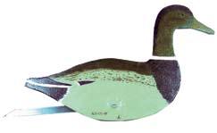 Folky Wisconsin green-winged teal drake 150 Bluebill drake attributed to Fritz Geiger