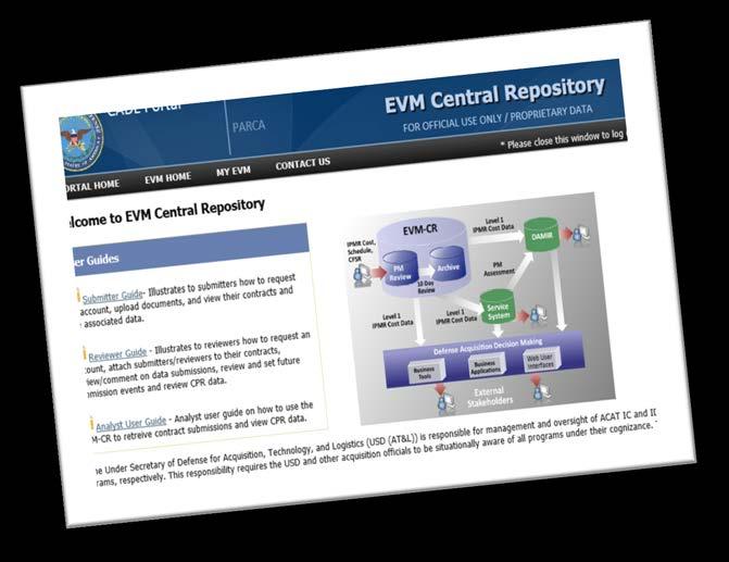 22 EVM Reporting Requirements Integrated