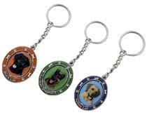 Assorted Extra Small Breeds MIN: 8 EACH 020-11278 Dog Breed Key Chains Assorted