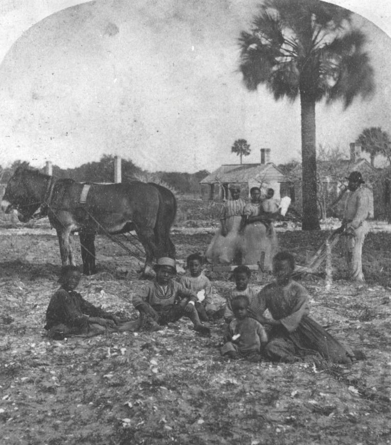Historic Photographs of Slave Cabins Photograph Courtesy of Florida State Archives