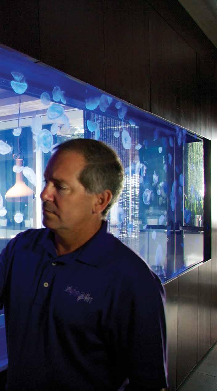 Jeffrey Turner believes that ultra-hardy, easy-to-keep Moon Jellyfish may be the species that will make his long-held dream of getting marine aquariums into every science classroom in the land a