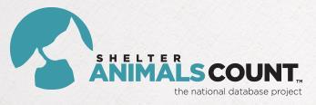 Shelter Animals Count Basic Data All Data by Species (Cat/Dog) and age (</> 5 mo) Annual beginning and ending shelter count Intake Stray/At Large, Relinquished by Owner, Owner Intended Euthanasia,