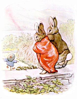 Rabbit's voice was heard inside the rabbit hole, calling: