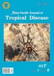 Asian Pac J Trop Dis 2017; 7(9): 539-543 539 Asian Pacific Journal of Tropical Disease journal homepage: http://www.apjtcm.com Original article https://doi.org/10.12980/apjtd.7.2017d7-131 2017 by the Asian Pacific Journal of Tropical Disease.