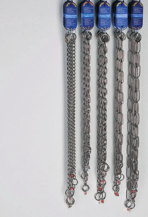 STAINLESS STEEL Collars made of Stainless Steel Quality with Tradition!