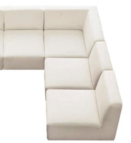 Color: Fireproof white synthetic leather.