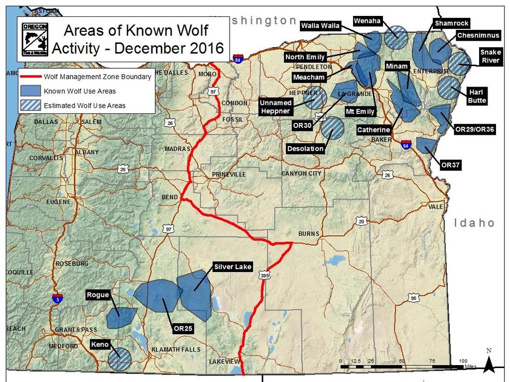Working Copy of April 0 Draft Wolf Plan Update (//0) Do not restrict wolf distribution by management zones, property ownership boundaries, or other administrative designations, unless adaptive