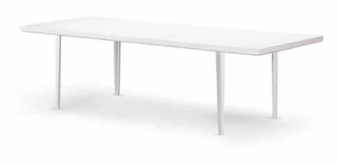 001 white PONTOON DINING TABLES Design by EOOS Dining table Esstisch Mesa comedor Tavolo pranzo Table 100 x 100 cm 43 kg 0,75 m³ 75 100 100 1.