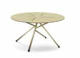 salotto Table de salon 65 x 105 cm 18,7 kg 0,29 m³ 066082001 066082510 65 ø 80 43 1.025,- 066072 066072001 066072510 105 EN Catalytic treated steel table tops and stainless steel legs.