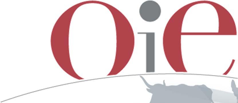OIE acknowledgements OIE collaborating centre for Veterinary Training, Epidemiology, Food Safety and Animal