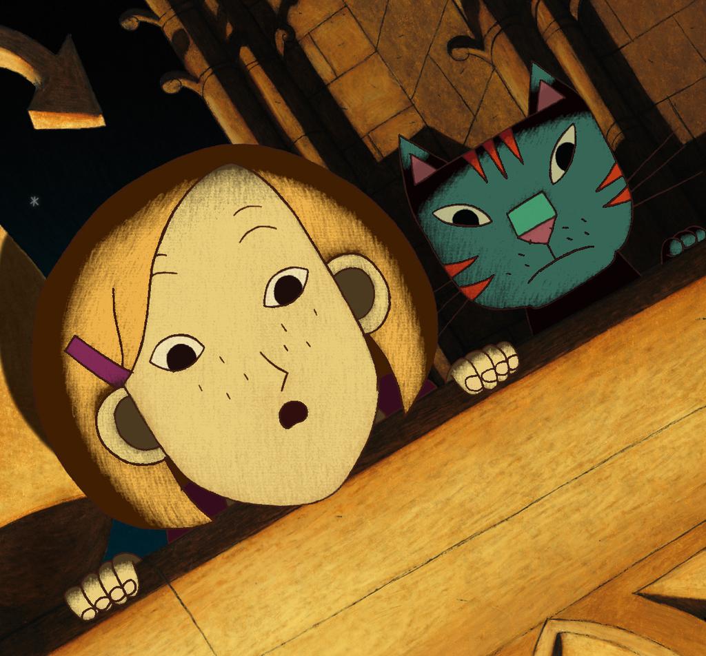 Synopsis A Cat in Paris (Une vie de chat) Directors: Jean-Loup Felicioli et Alain Gagnol France 2010 / 1h10m This is an animated film in French with English subititles and lasts for 1 hour and 10