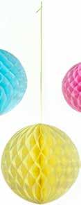 15 honeycomb balls