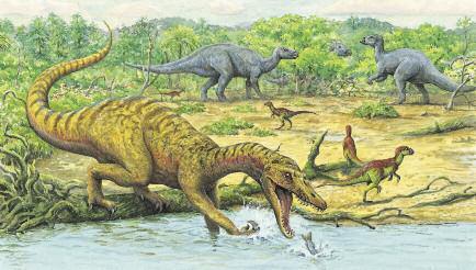 Dinosaurs were given this name because the first dinosaur fossils discovered in the 19th century were