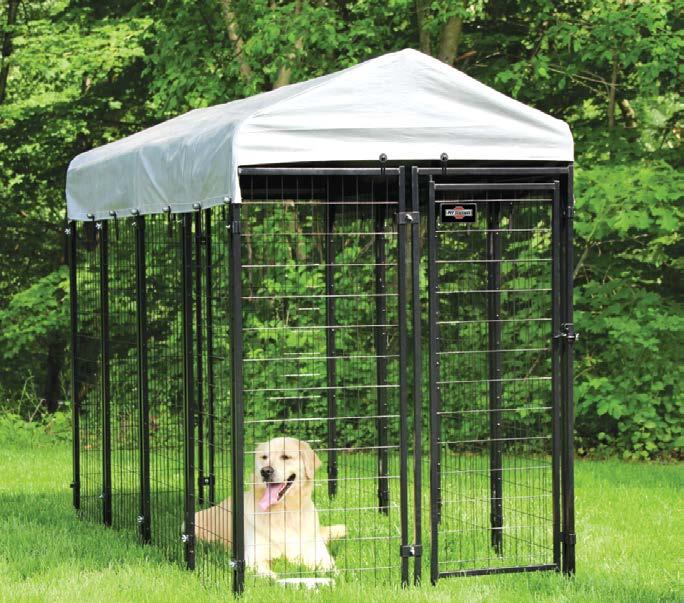 welded mesh boxed kennel kits Welded Mesh Boxed Kennels Easy to assemble