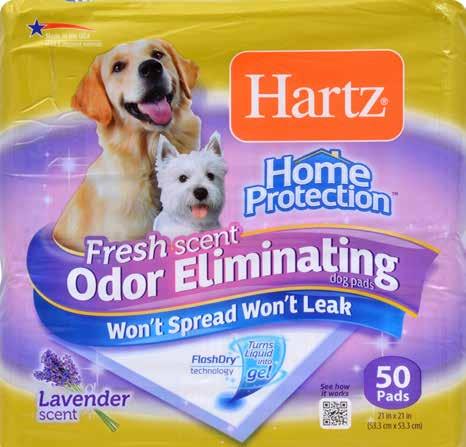 50pk 41257 Home Protection Training Pads Lavender Scent 14pk 22624 Home Protection Training Pads Lavender Scent