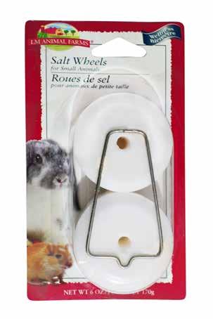Small Animal Accessories LM Farms Salt & Mineral Wheels Suitable for