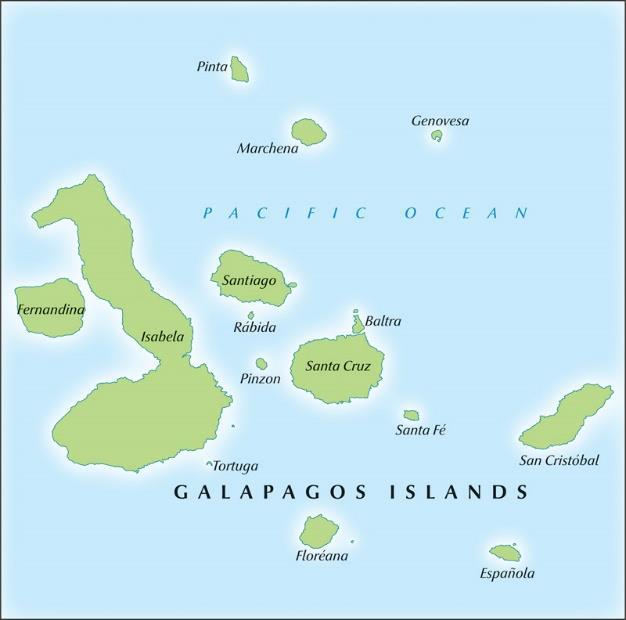 number of residents in the Galápagos has grown from less than 5,000 in 1950 to over 25,000 currently with inhabitants on 5 out of the 18 main islands. The islands first opened up to large Figure 6.