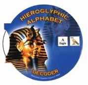 hieroglyphic alphabet with a