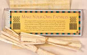 Papyrus Sets Includes an 8 x 10 Hand-Painted Design, 8 x