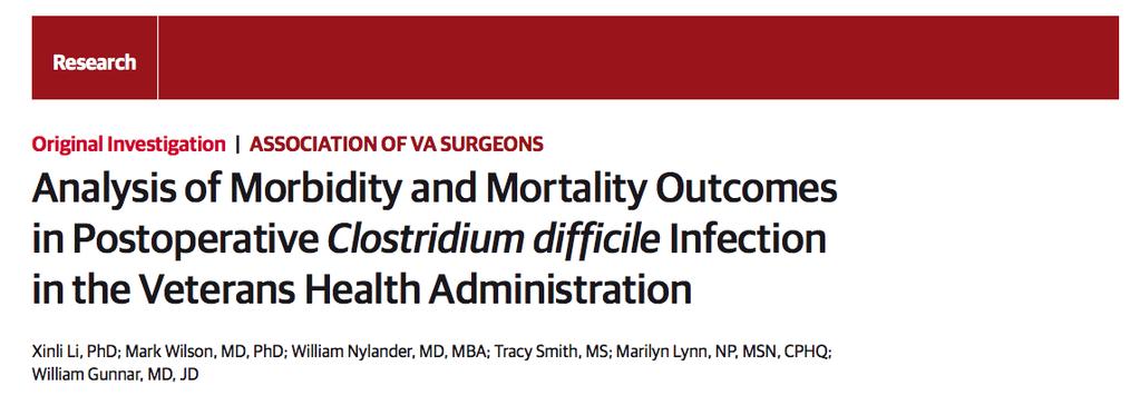 Antibiotics & Clostridium difficile Conclusion: Avoidance of high-risk antibiotics in favor of lower-risk antibiotics may help reduce the incidence of C.