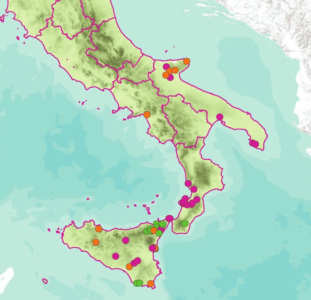 Geographical clusters of Brucella in Italy De Massis et al. Average silhouette width 0.8 0.6 0.4 0.2 0-0.2 2 3 4 5 6 7 8 9 10 11 12 13 14 15 Number of clusters Figure 5.