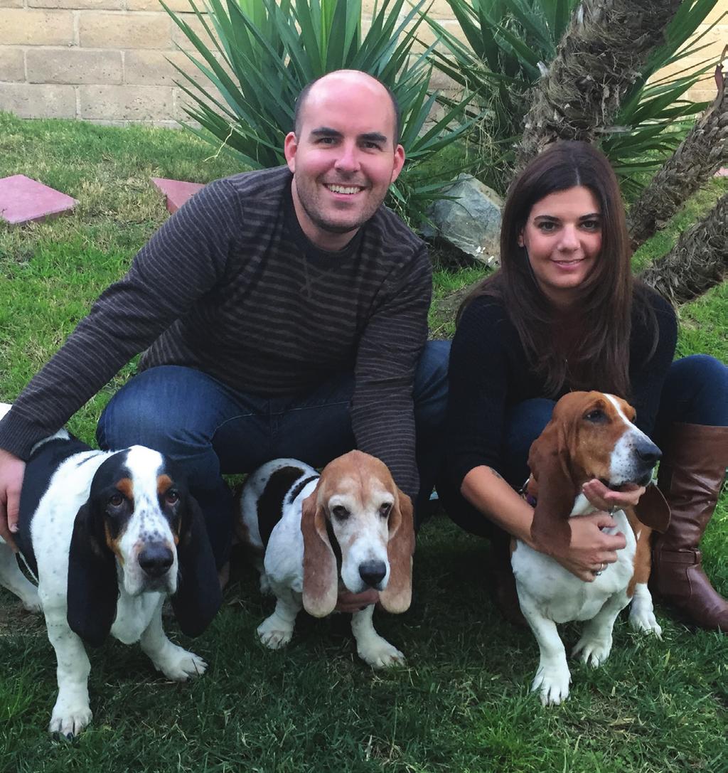 [ ABOUT ] Melissa Ruthenbeck-Chiaramonte, CPDT, got started in her training career while working with shelters and Basset Hound rescues.