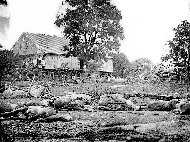 Trostle s Barn at Gettysburg